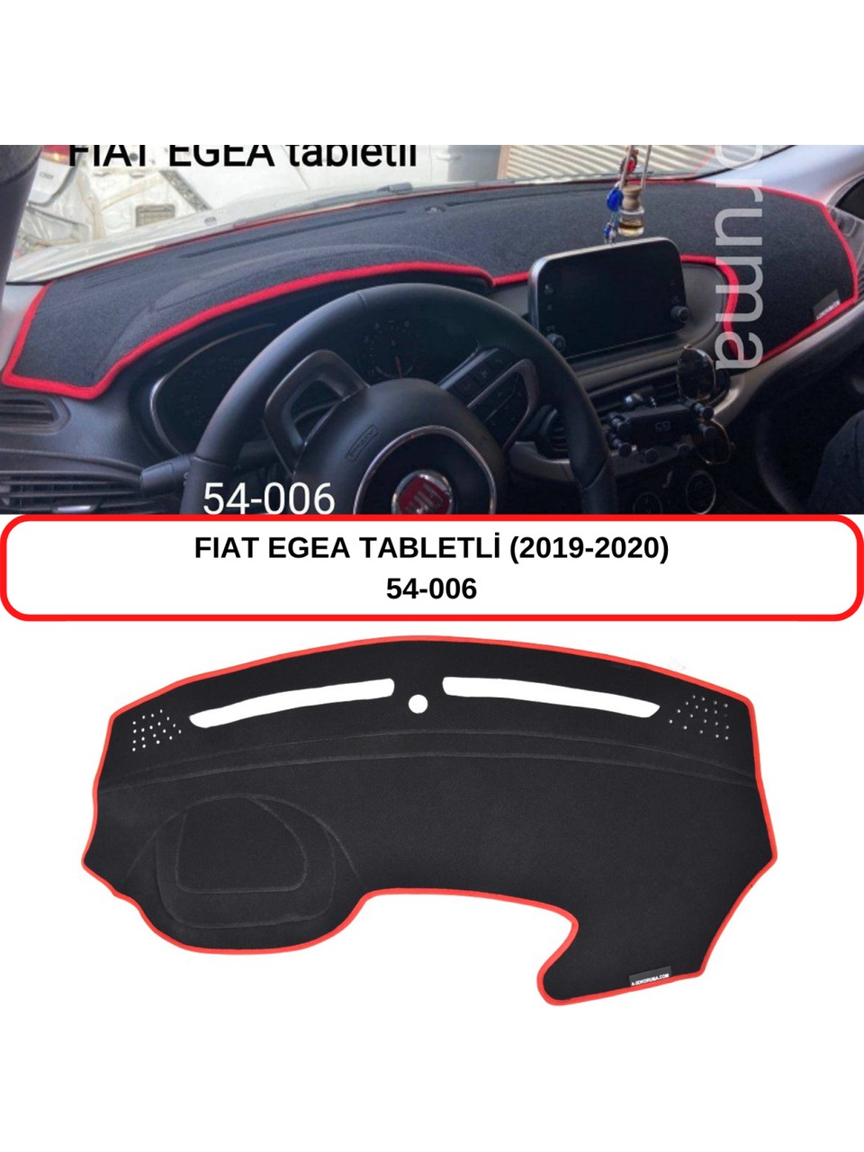 3D Koruma Araca Özel Torpido Örtüsü - Torpido Örtüsü - Görsel 8