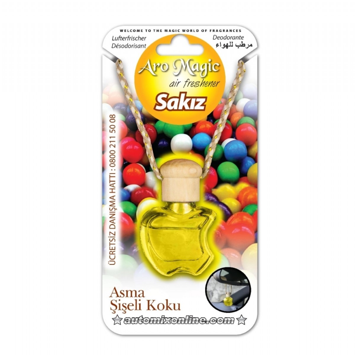 Aromagic Asma Şişeli Koku - Asma Koku - Görsel 4