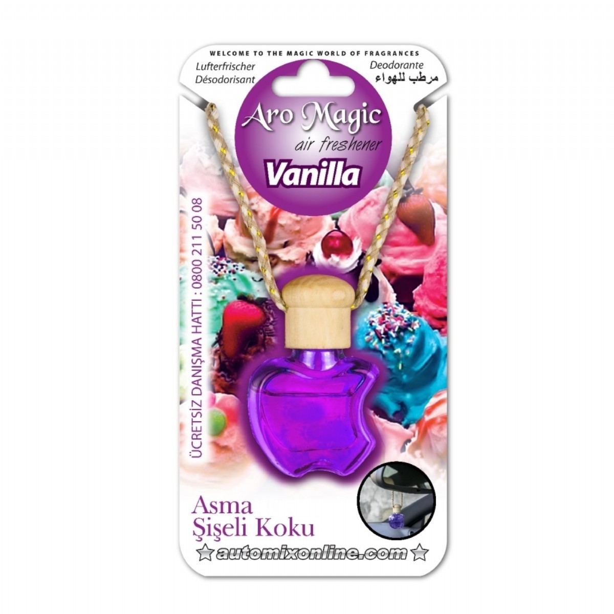 Aromagic Asma Şişeli Koku - Asma Koku - Görsel 5