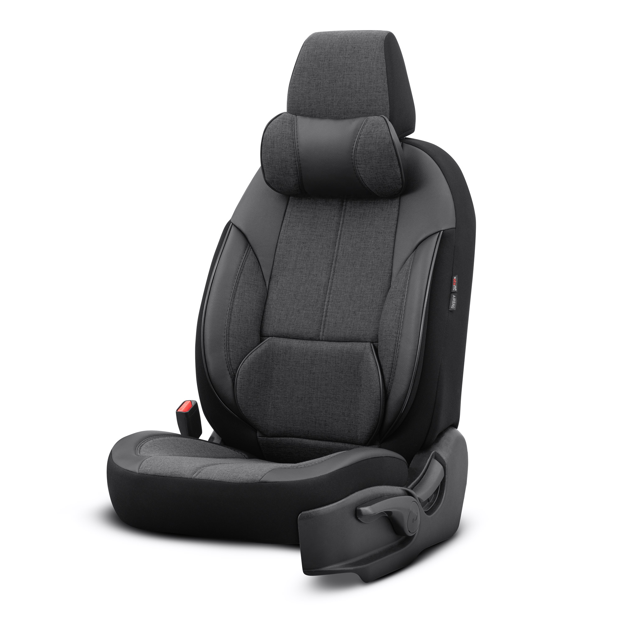 OTOM Voyager Boyun Yastıklı Oto Koltuk Kılıfı - Binek - Görsel 5
