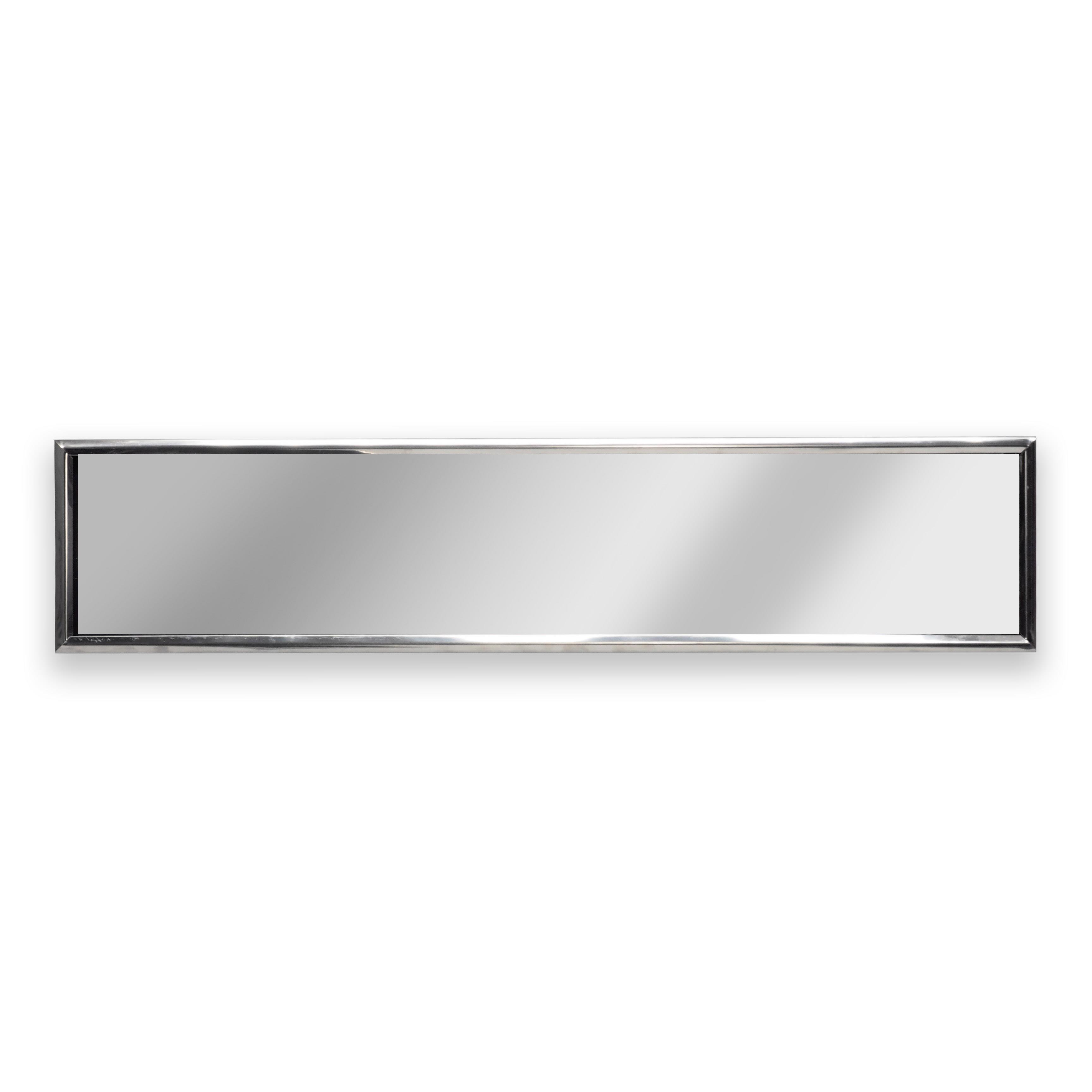 Paslanmaz Krom Plaka Altlığı 529Mmx116Mm / 2 Adet - Krom Plakalık