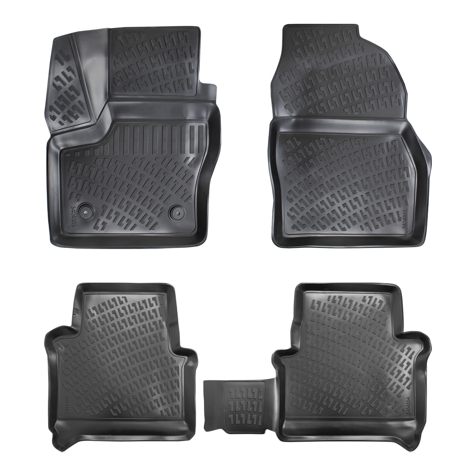Rizline Ford Tourneo Connect 13-22 >3404301 / 3D Tam Uyumlu Havuzlu Paspas - Tam Uyumlu Paspas (Sahler-Rizline-Lider)