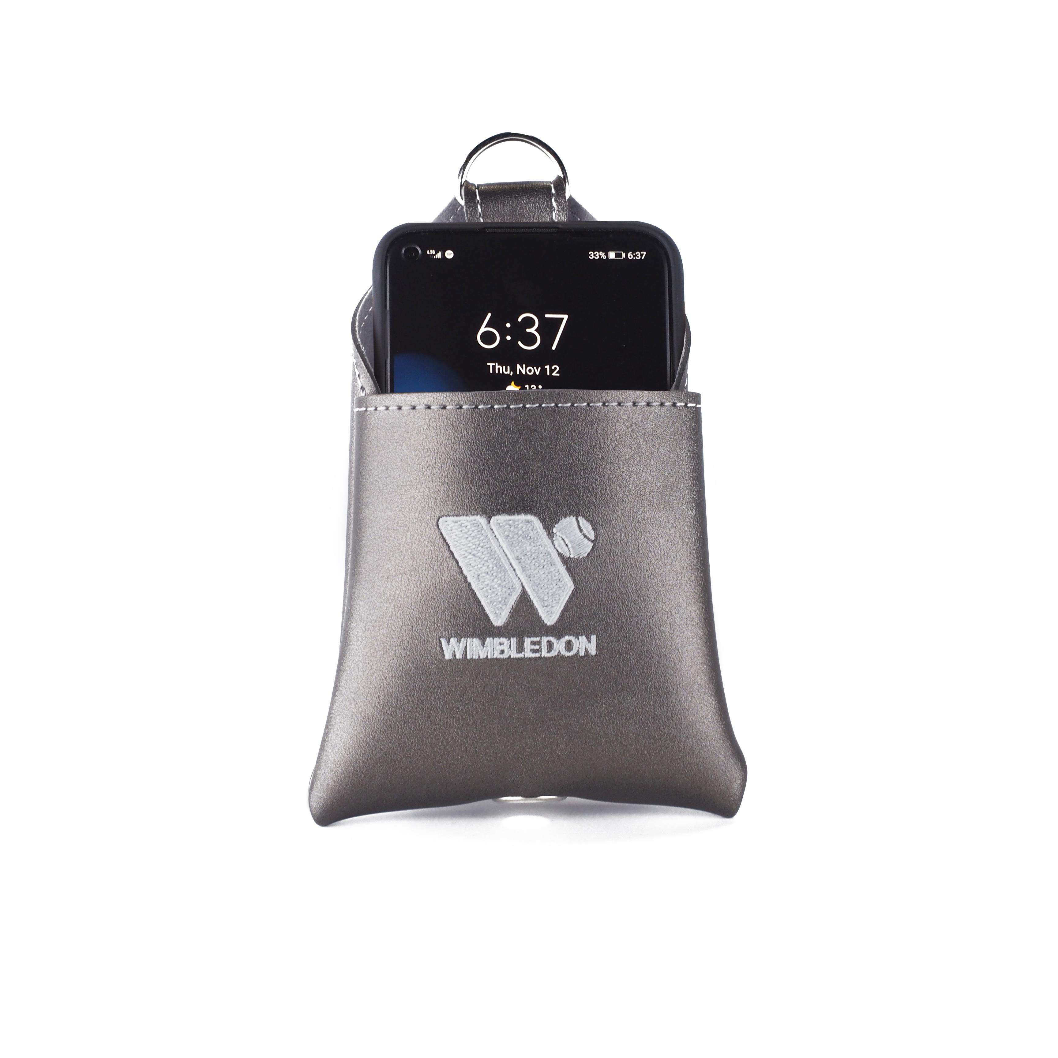 Araç İçi Telefon Tutucu - Organizer - Kese / Antrasit / 12 CM X 17.5 CM - Telefon Tutucu