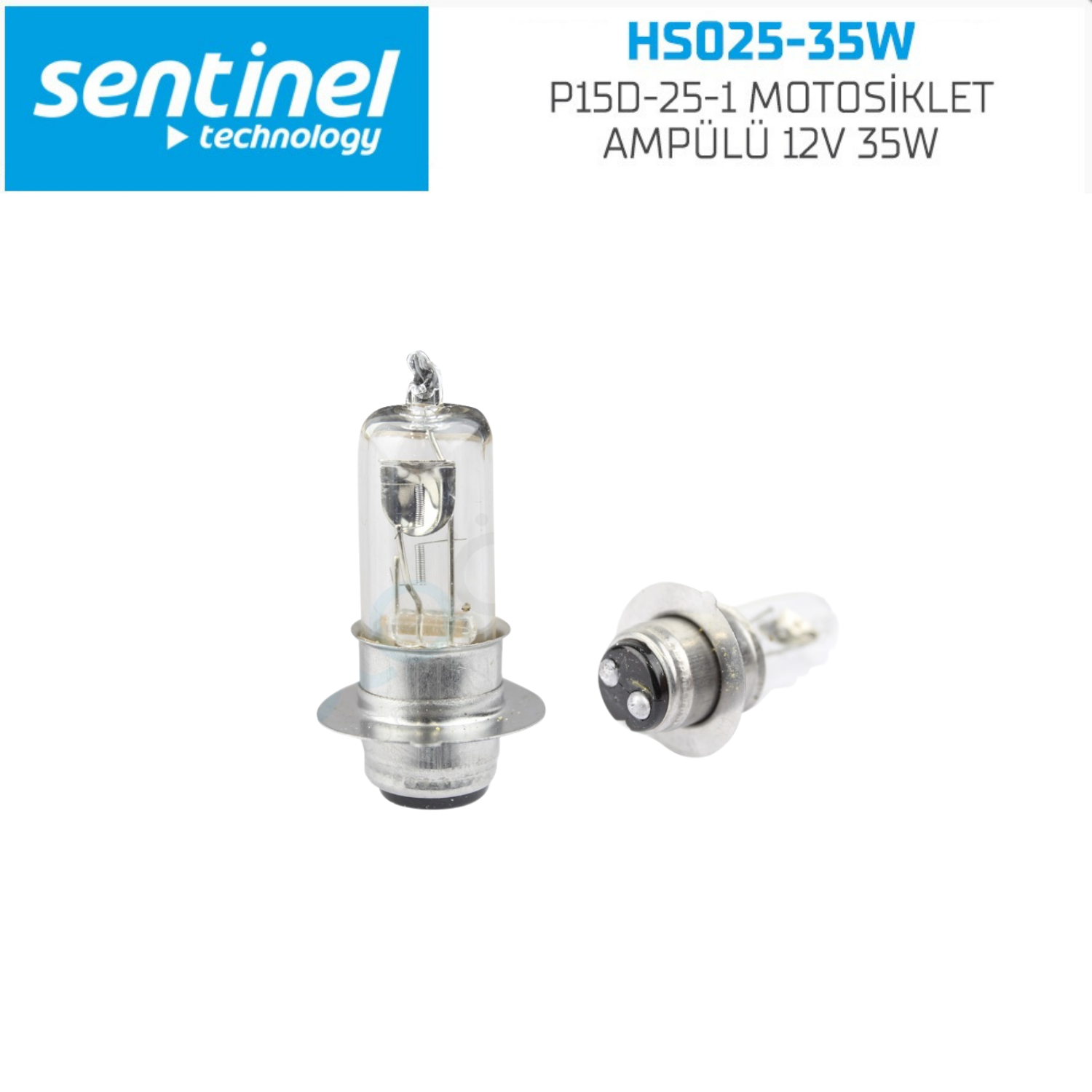 P15D-25-1 Motosiklet Ampülü 12V - 35W Ampul / 1 Adet - Far Ampulü