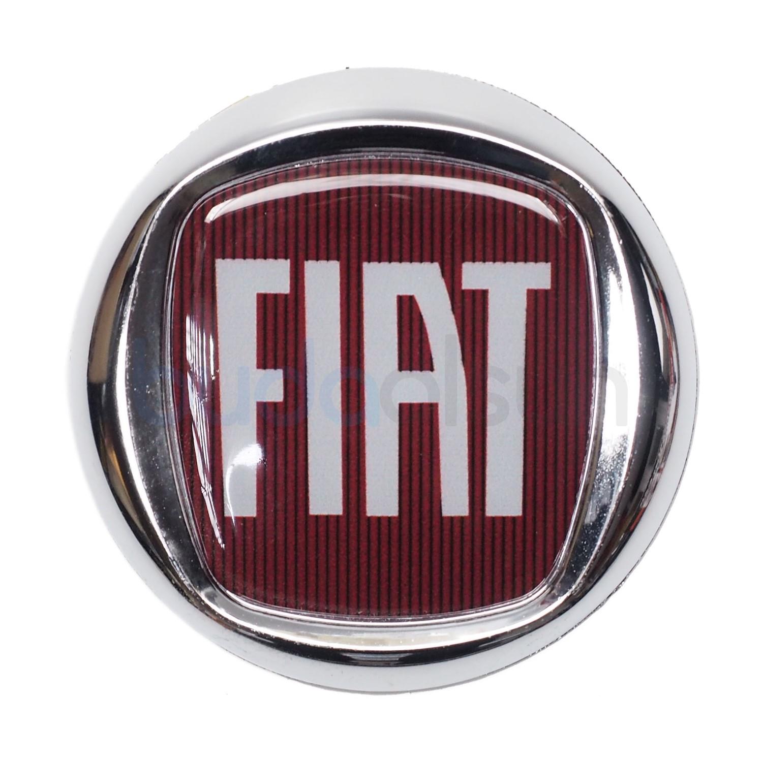 Nikel Kırmızı Fiat Arma (Büyük) 12 Cm - Arma & Sticker