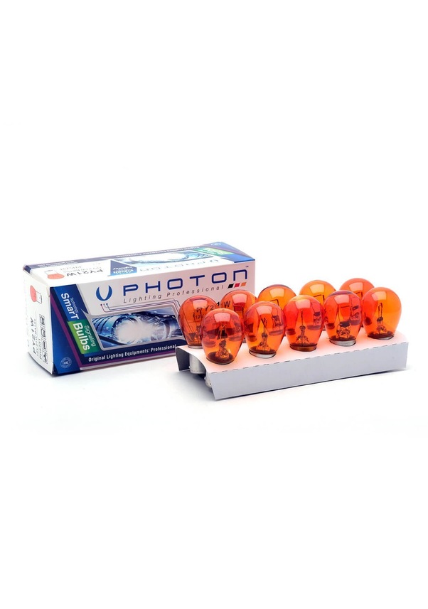 Photon Düz Tırnak Turuncu Sinyal Py21W Ph5731 / 1 Adet - Park Ampulü