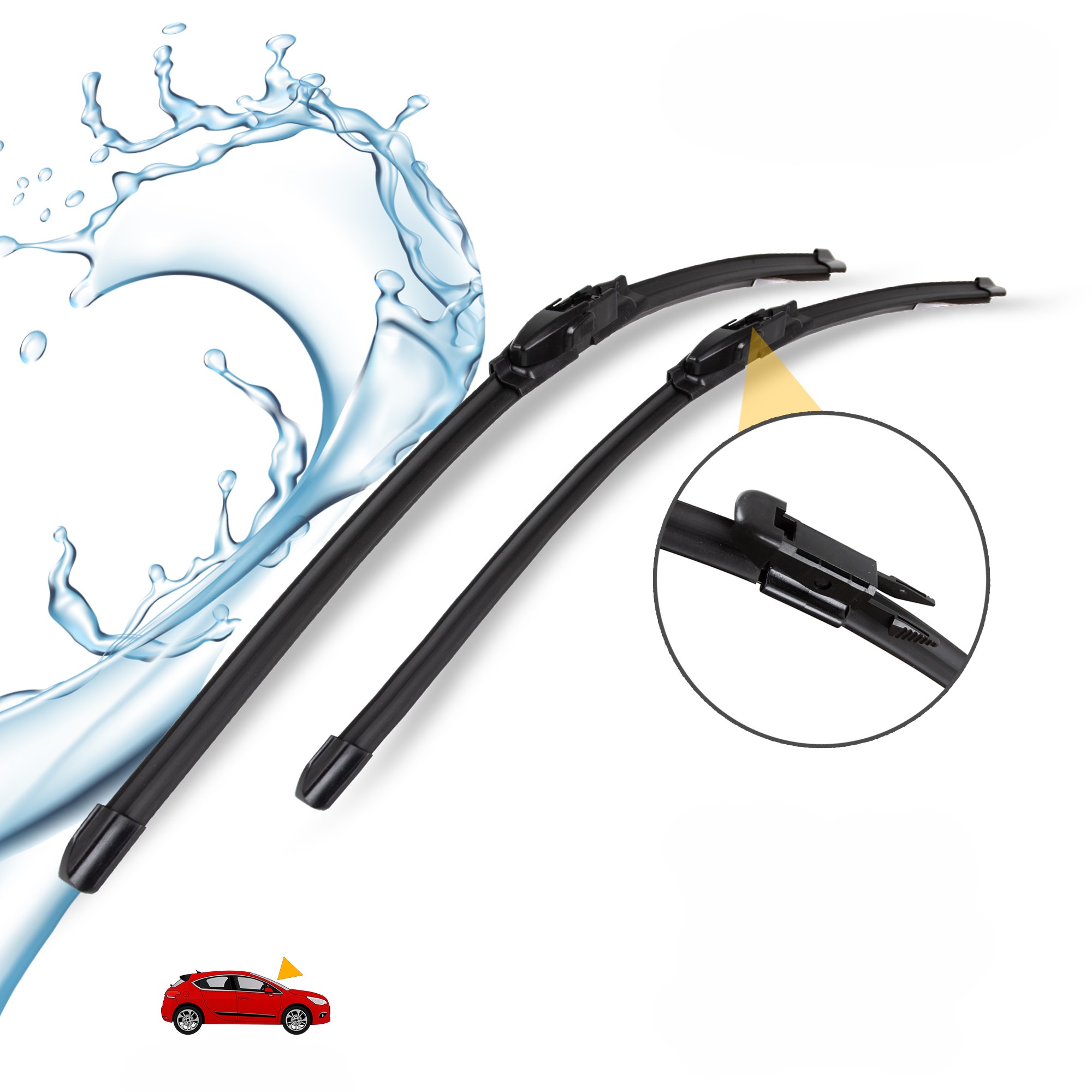 Sentinel ÖN Silecek Takım - Ford Transıt Connect 2013>>> / 760mm 760mm - Araca Özel Ön Silecek TAKIM