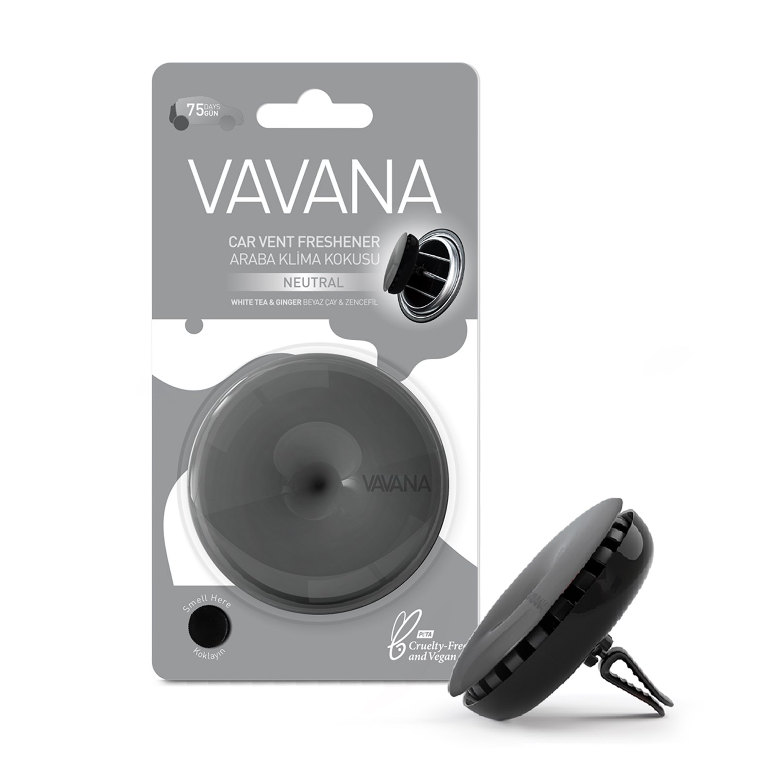Vavana Car Freshener Neutral Blıster - Geçme Koku