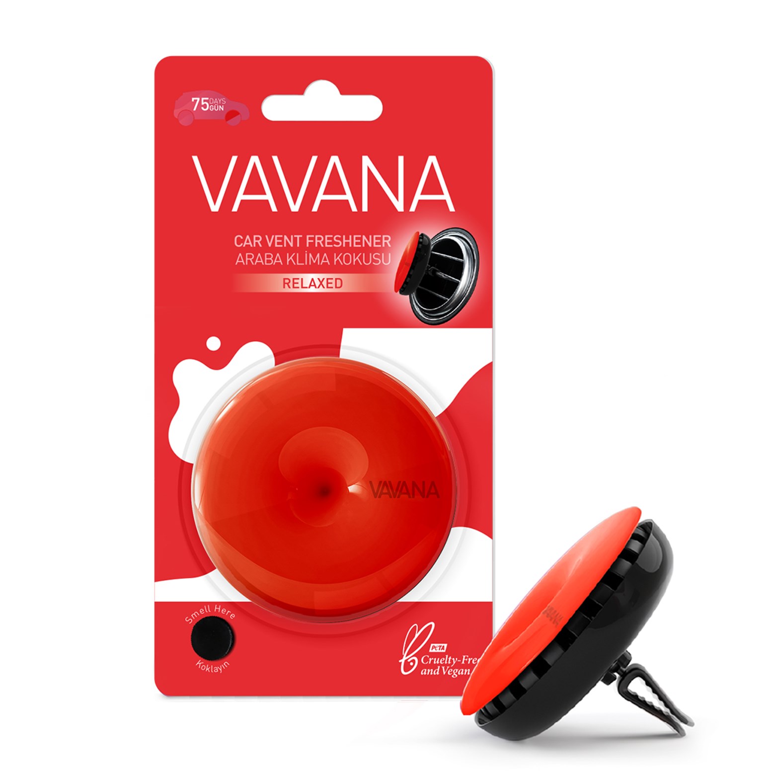 Vavana Car Freshener Relaxed Blıster - Geçme Koku