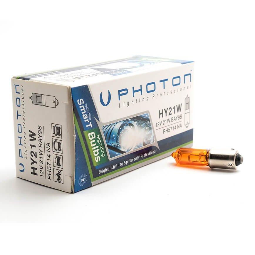 Photon 12V Hy21W Baw9S Turuncu Ampul / 1 Adet - Park Ampulü