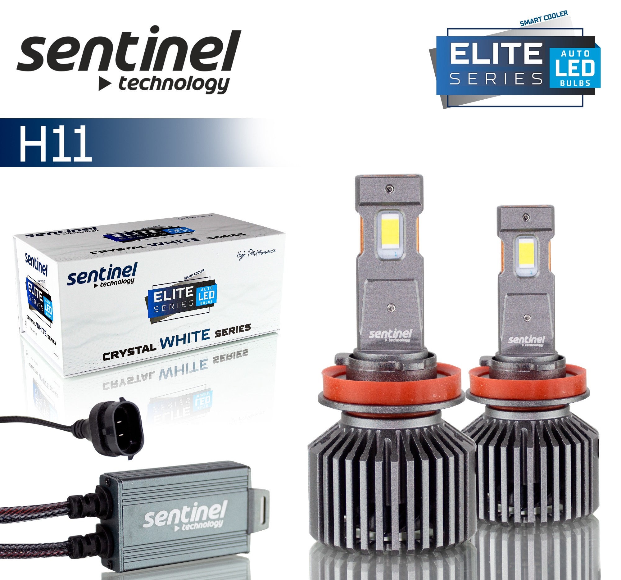 Sentinel H11 Elite Led Xenon Ampül / Set - Xenon LED