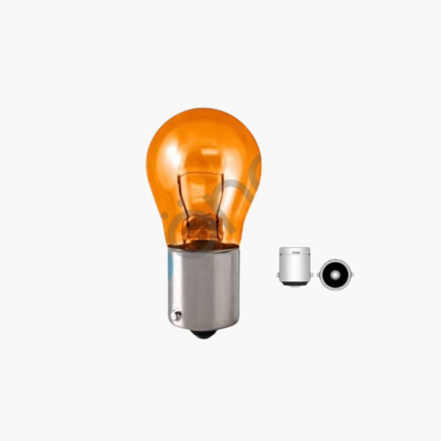 Sentinel P21W Ba15S 12V 21W 93 Turuncu Sinyal-Stop Lamba Ampul - Park Ampulü