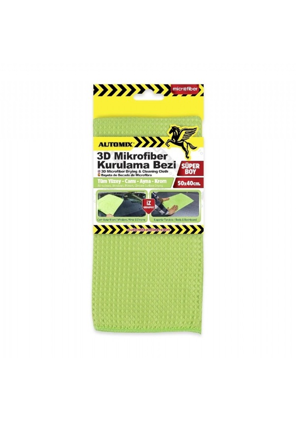 Automix 3D Mikrofiber Kurulama Bezi - Mikrofiber Bez