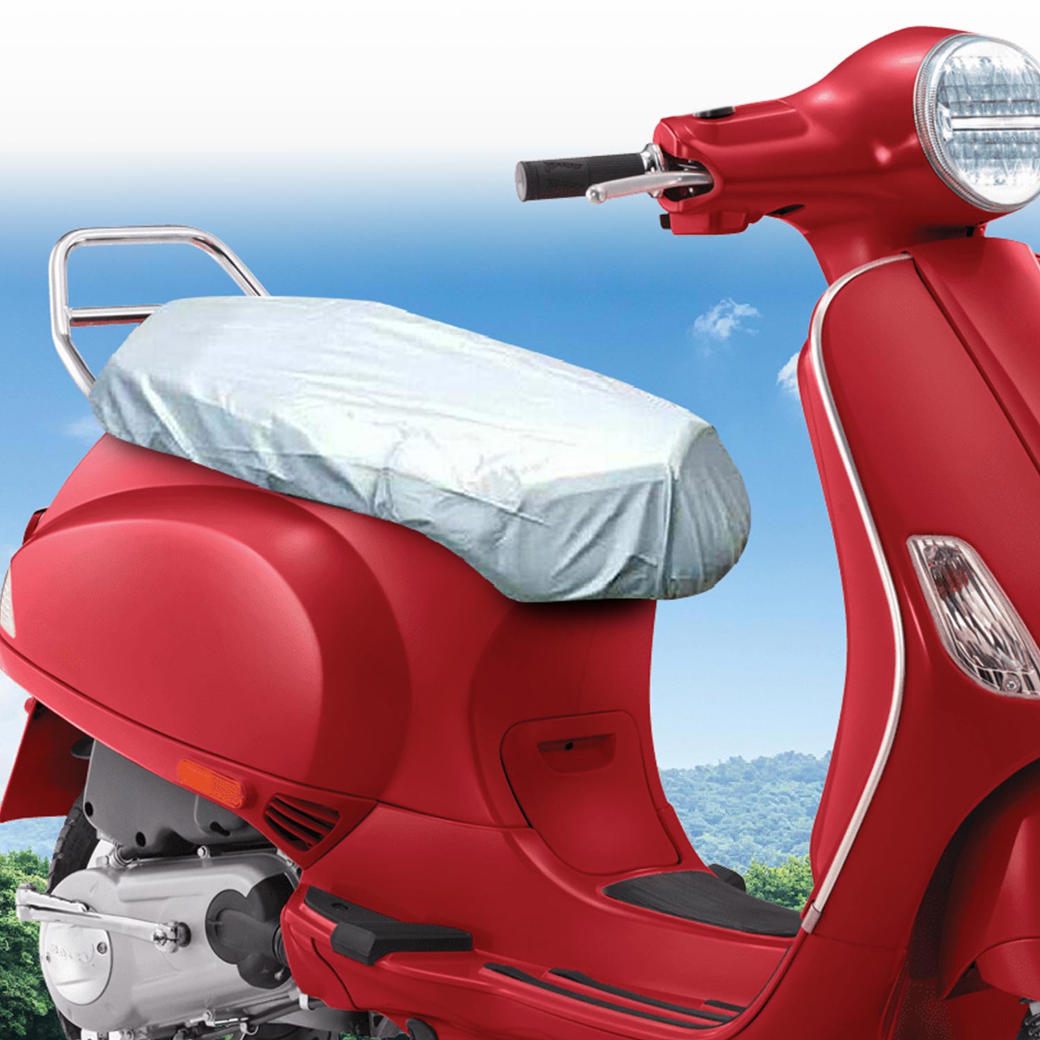 AUTOMİX MOTOSİKLET SELE BRANDASI LARGE 125 X 75 cm - SELE BRANDASI