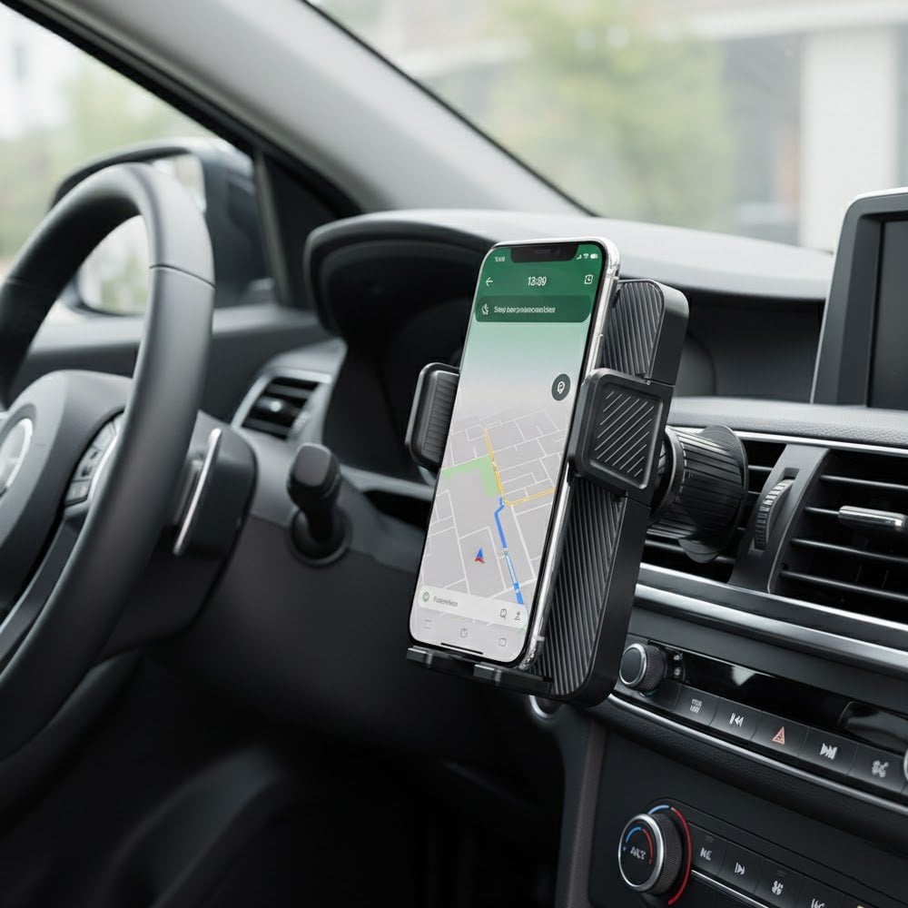 Kensa T-142 Havalandırmaya Takılan Kancalı Araç İçi Telefon Tutucu - Telefon Tutucu