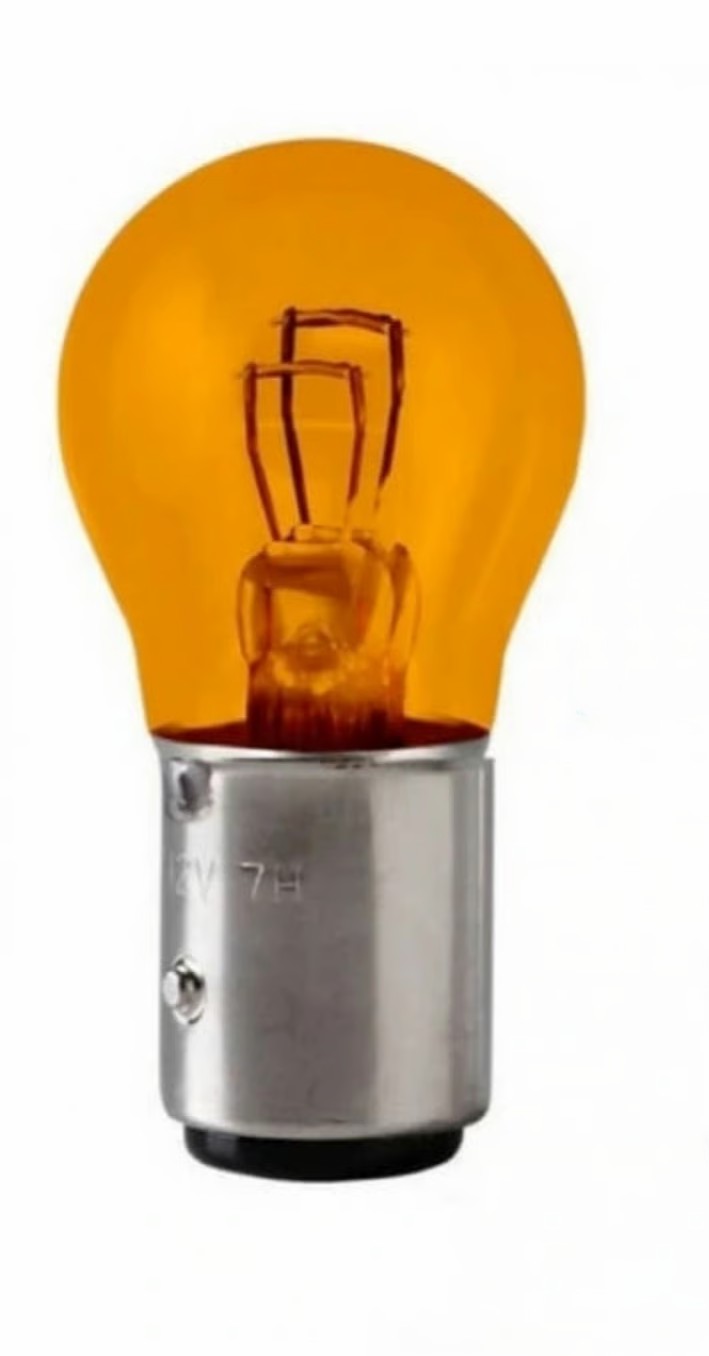 Sentinel P21/5W Baz15D 24V Çift Duy Şaşı Tırnak 1016 Ampül Turuncu - Park Ampulü