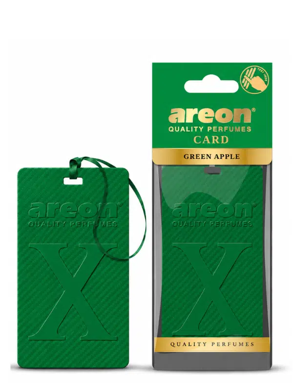 Areon X Card Green Apple Oto Araç Kokusu - Asma Koku