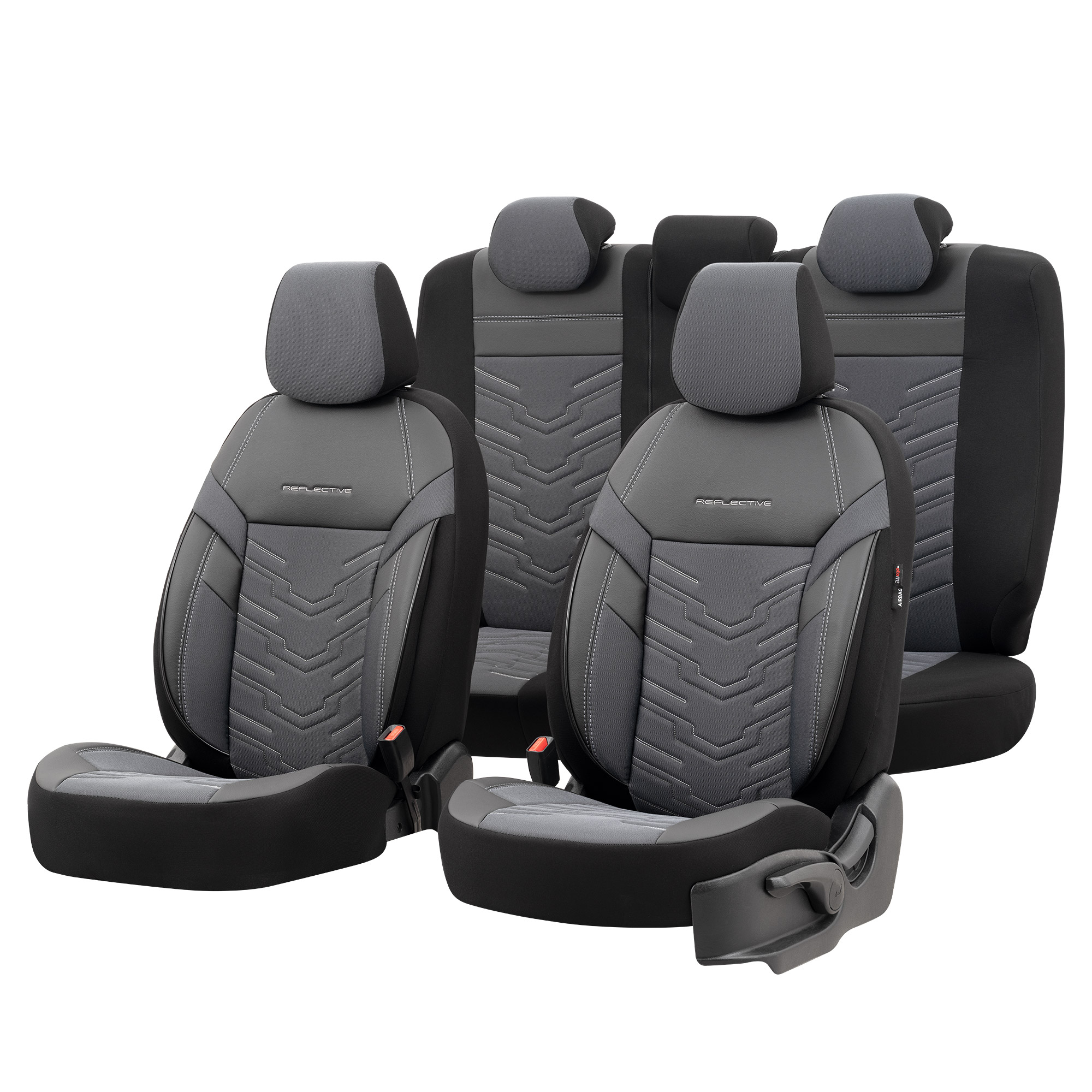OTOM Reflective Oto Koltuk Kılıfı - Binek - Görsel 3