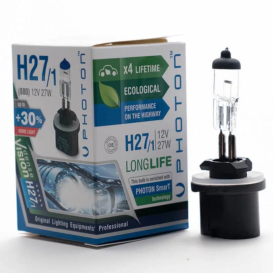 Photon Halojen H27/1 12V Ampul (Düz Tip) / 1 Adet - Far Ampulü