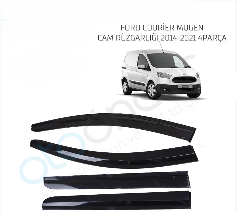 Ford Tourneo Courier (2014-2024) Cam Rüzgarlığı - 4 lü / Sunplex - Cam Rüzgarlığı