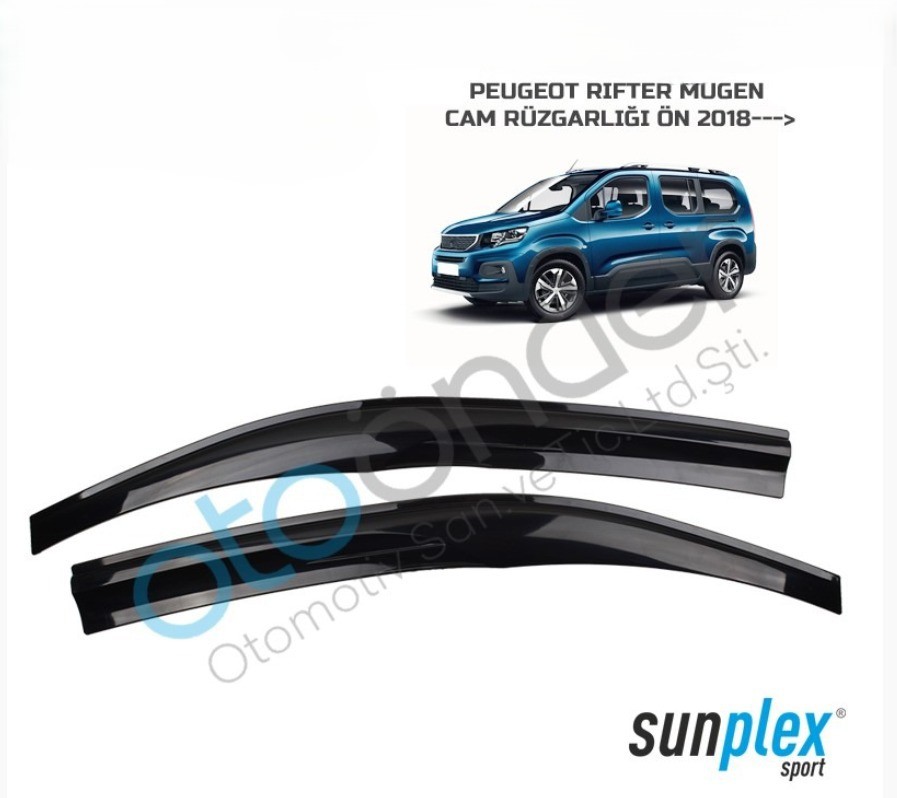 Peugeot Rifter 18-21 Cam Rüzgarlığı - 2Li / Sunplex - Cam Rüzgarlığı