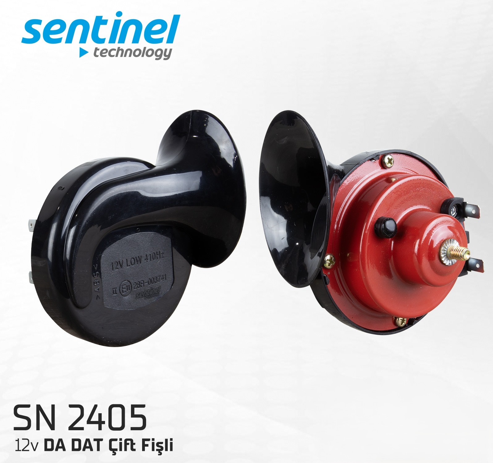 Sentinel KORNA 12V. DADAT ÇİFT FİŞLİ - Korna