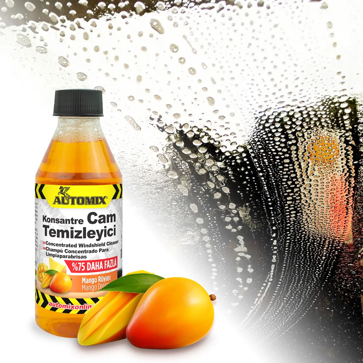 Automix Konsantre Cam Temizleyici 4lü Paket - 400 ML - Silecek Suyu