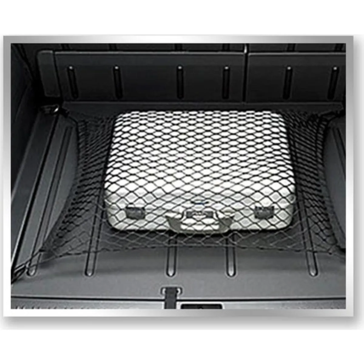Automix Elastik Bagaj Filesi 40x40 cm (90x90 cm'ye Genişler) Siyah - Bagaj Lastiği