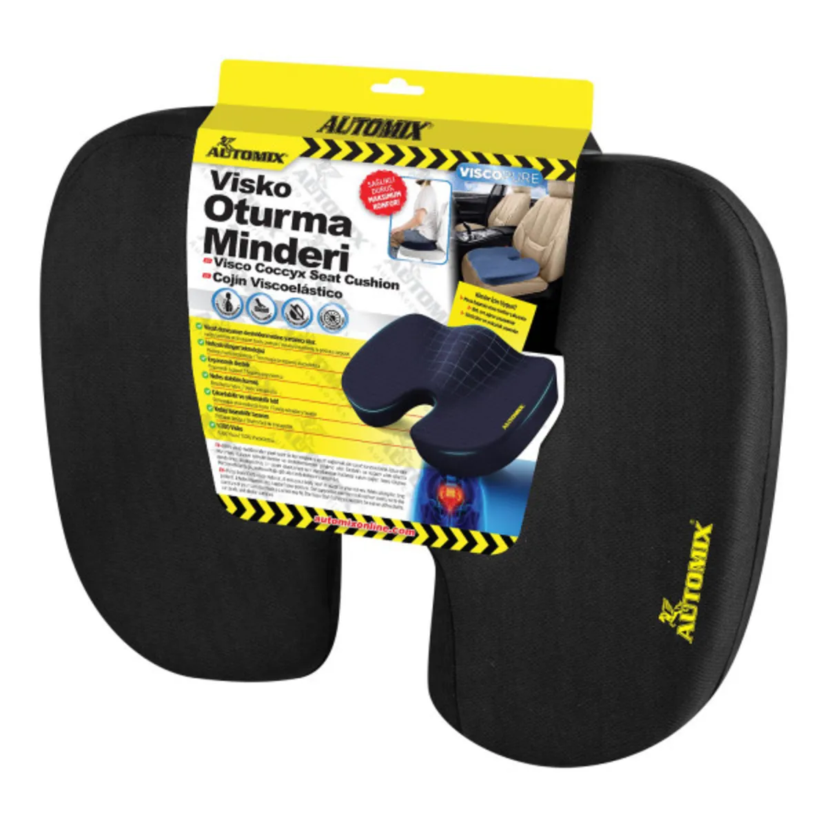 Automix Visko Oturma Minderi 6 CM - Minder