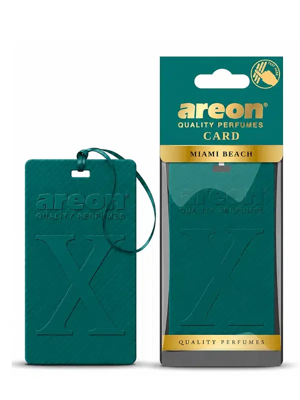 Areon X Card Miami Beach Oto Araç Kokusu - Asma Koku