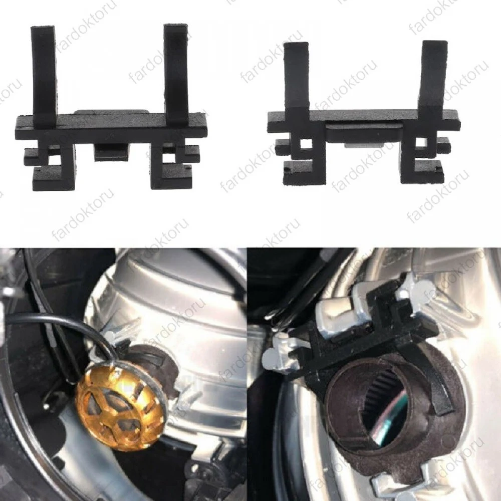 Ford Focus 4 - Focus 3.5 Makyajlı Led Xenon Aparatı H7 / 2 Adet - Led Far Sabitleme Aparatı