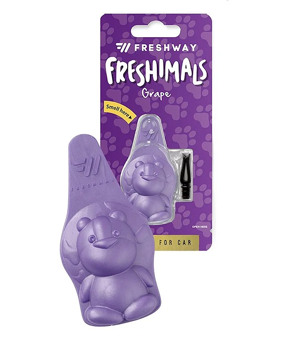 Freshımals Koku ( Hayvan Şekilli ) Grape - Geçme Koku