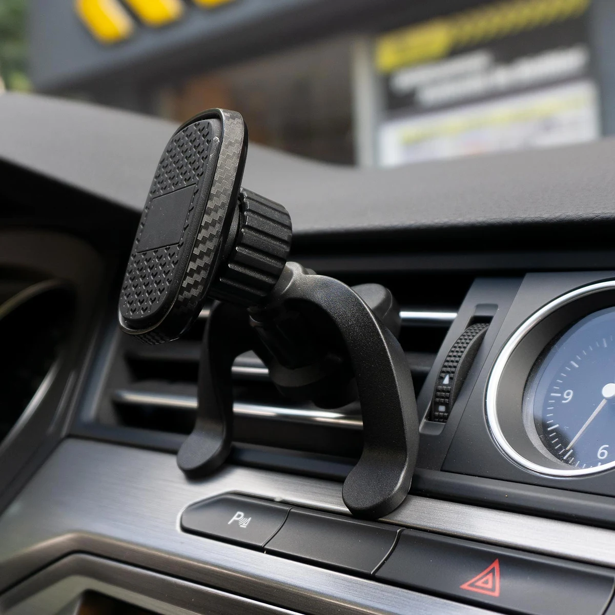 Automix Havalandırmaya Takılan Destekli Kancalı Telefon Tutucu - Güçlü Mıknatıs - Telefon Tutucu