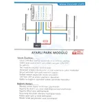 Ayarlı Amerikan Park Modülü - Amerikan Park