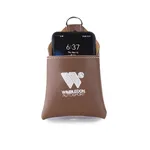 Araç İçi Telefon Tutucu - Organizer - Kese / Kahverengi / 12 cm X 17.5 cm - Telefon Tutucu
