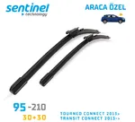 Sentinel ÖN Silecek Takım - Ford Transıt Connect 2013>>> / 760mm 760mm - Araca Özel Ön Silecek TAKIM