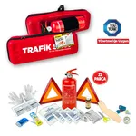 Automix Muayene Uyumlu Trafik Seti - Yangın Söndürücülü (Sert Eva Çanta) - Trafik seti - Görsel 2