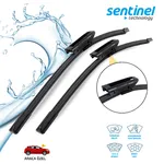 Sentinel ÖN Silecek Takım - Symbol-3 2015>>> / Logan-2 / MCV-2 / Sandero-2 2015>>> / 550mm 480mm - Araca Özel Ön Si - Görsel 3