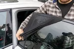 Automix Geçme Yan Cam File Perde Universal 1 Adet - Yan Güneşlik