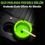 Automix Gece Parlayan Küllük Yeşil - Küllük