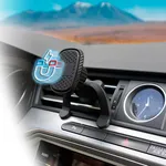 Automix Havalandırmaya Takılan Destekli Kancalı Telefon Tutucu - Güçlü Mıknatıs - Telefon Tutucu