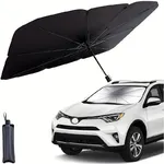Minibüs SUV Şemsiye Güneşlik  78Cm X 140Cm / Silver - Ön Güneşlik