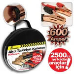 AUTOMİX Akü Takviye Kablosu 600 Amper - Akü Takviye Kablosu
