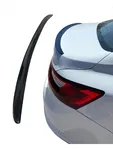Leader Ergonomik Bıyık Bagaj Çıtası Spoiler Siyah / 120X4.5 cm - Bagaj Çıtası