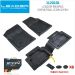Promats ICON Üniversal Paspas 5D / SİYAH - Üniversal Havuzlu Paspas