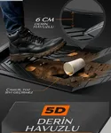 Promats ICON Üniversal Paspas 5D / SİYAH - Üniversal Havuzlu Paspas