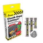 Automix 3lü Elastik Bagaj Sabitleyici Lastik Seti - 58cm, 43cm, 33cm - Bagaj Lastiği