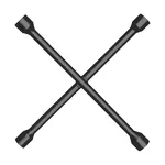 AUTOMİX 4 Ölçü Siyah Bijon Lastik Sökme Anahtarı - 17X19X21X23 - Bijon Anahtarı