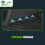 Natur Forcer Fiat Egea Sedan/ 3D Tam Uyumlu Havuzlu Paspas - Tam Uyumlu Paspas (Sahler-Rizline-Lider)
