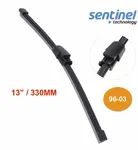 Sentinel Arka Silgi / Golf-5 - 01-09, Tiguan BMW-X3 (F25) 10>, Seat Altea - İbiza 09>, Skoda Fabia 07> / 330mm - Arka Silecek
